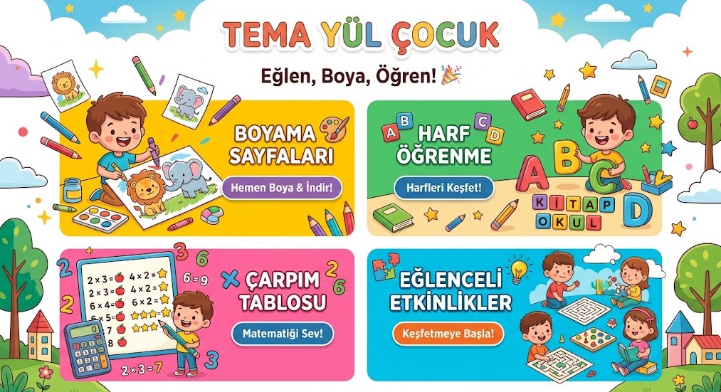 Temayül Çocuk Dünyası Eğitici Masallar ve Oyunlar